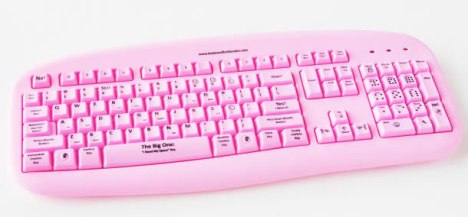 OMG! It's a keyboard for blondes!!!